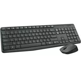 Clavier et souris sans fil Logitech MK235 Noir portugais de Logitech, Ensembles Clavier et Souris - Réf : S7811309, Prix : 39...