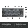 Clavier Bluetooth Logitech MX Mini Mechanical Qwerty US International de Logitech, Claviers - Réf : S7811929, Prix : 167,90 €...