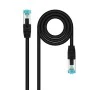 Tubo flessibile NANOCABLE Cable de Red Latiguillo Cat.7 600MHZ LSZH SFTP PIMF AWG26, Negro, 30 cm 30 cm di NANOCABLE, Cavi Et...