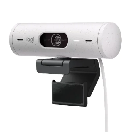 Webcam Logitech Brio 500 Bianco di Logitech, Webcams e telefonia VoIP - Rif: S7813116, Prezzo: 126,25 €, Sconto: %