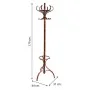 porte-manteaux Alexandra House Living Marron 44 x 179 x 31 cm de Alexandra House Living, Portemanteaux - Réf : D1629871, Prix...