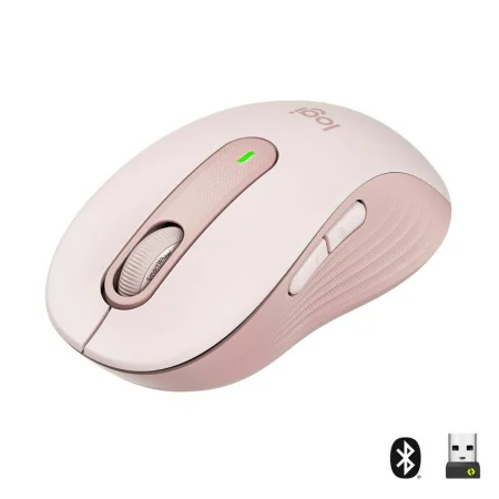 Ratón Inalámbrico Logitech Signature M650 Rosa Rose de Logitech, Ratones - Ref: S7813602, Precio: 50,20 €, Descuento: %