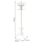 Hat stand Alexandra House Living White 44 x 179 x 31 cm by Alexandra House Living, Coat Racks - Ref: D1629873, Price: 48,51 €...