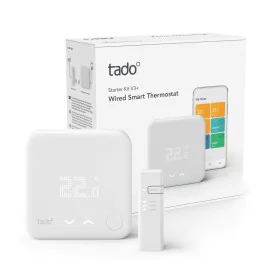 Thermostat Tado 191094 Blanc de tado, Thermostats et accessoires - Réf : S7813762, Prix : 213,12 €, Remise : %