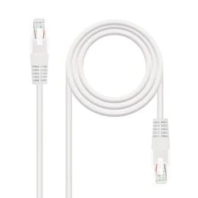 Latiguillo Categoría 6 UTP NANOCABLE Blanco 1 m de NANOCABLE, Cables Ethernet - Ref: S7814230, Precio: 7,32 €, Descuento: %