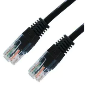 Latiguillo Categoría 6 UTP NANOCABLE 10.20.0401-BK Negro 1 m (1 m) de NANOCABLE, Cables Ethernet - Ref: S7814231, Precio: 7,2...