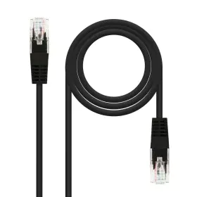 Latiguillo Categoría 6 UTP NANOCABLE 10.20.0402-BK 2 m Negro de NANOCABLE, Cables Ethernet - Ref: S7814235, Precio: 10,71 €, ...