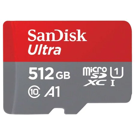 Carte Mémoire Micro SD avec Adaptateur SanDisk Ultra 512 GB de SanDisk, Cartes mémoire - Réf : S7814982, Prix : 75,54 €, Remi...