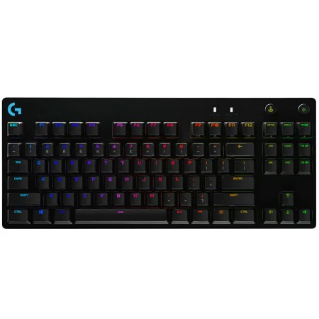 Teclado Gaming Logitech G PRO QWERTY Inglés EEUU de Logitech, Teclados - Ref: S7815032, Precio: 145,56 €, Descuento: %