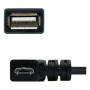 Câble USB 2.0 A vers USB B NANOCABLE CABLE USB 2.0 OTG ACODADO, TIPO MICRO B/M-A/H, NEGRO, 15 CM 15 cm Noir Prise Mâle/Prise ...