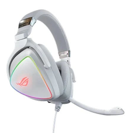 Diadem-Kopfhörer Asus ROG Delta White Edition Weiß von Asus, Headsets mit Mikrofonen - Ref: S7816933, Preis: 202,03 €, Rabatt: %