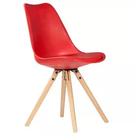 Cadeira de Sala de Jantar Alexandra House Living Vermelho 48 x 83 x 54 cm de Alexandra House Living, Cadeiras - Ref: D1629906...