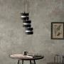 Lampadario Alexandra House Living Bianco Nero di Alexandra House Living, Lampade a sospensione - Rif: D1629915, Prezzo: 39,51...