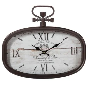 Reloj de Pared Alexandra House Living Blanco Marrón Metal 45 x 2 x 40 cm de Alexandra House Living, Relojes de pared - Ref: D...