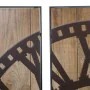 Horloge Murale Alexandra House Living Noir Fer Bois MDF 90 x 2 x 90 cm de Alexandra House Living, Pendules murales - Réf : D1...