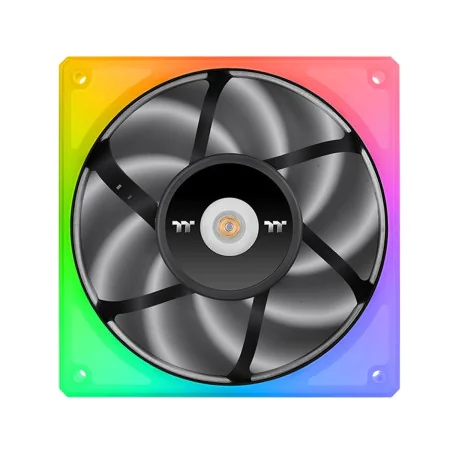 Ventillateur de cabine PC THERMALTAKE TOUGHFAN 12 RGB Ø 12 cm (3 Unités) de THERMALTAKE, Ventilation et refroidissement - Réf...