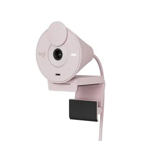 Webcam Logitech Brio 300 Rose de Logitech, Webcams et téléphonie VoIP - Réf : S7820810, Prix : 74,54 €, Remise : %