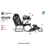 Racing seat Next Level Racing GT LITE Black by Next Level Racing, Gaming chairs - Ref: S7821688, Price: 346,82 €, Discount: %