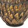 Pot à Bougie Alexandra House Living Doré Fer 18 x 28 x 18 cm Ananas de Alexandra House Living, Bougeoirs et chandeliers - Réf...