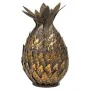 Pot à Bougie Alexandra House Living Doré Fer 18 x 28 x 18 cm Ananas de Alexandra House Living, Bougeoirs et chandeliers - Réf...