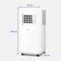 Condizionatore d'aria portatile Origial AirFeel 2250 9000 BTU/h Bianco di Origial, Condizionatori portatili - Rif: S7822073, ...