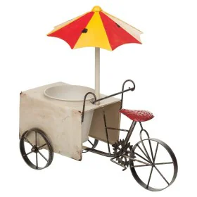 Vaso Alexandra House Living Tricycle Ferro 16 x 37 x 34 cm di Alexandra House Living, Cachepot - Rif: D1629957, Prezzo: 23,06...