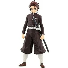 Figuras de Ação Banpresto Tanjiro Kamado Kimetsu No Yaiba de Banpresto, Bonecos e figuras de ação - Ref: S7823605, Preço: 33,...