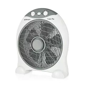 Ventilador de Solo Orbegozo BF-1030 45W (Ø 30 cm) Branco/Cinzento 45 W de Orbegozo, Ventiladores de pedestal - Ref: S7823643,...