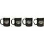 Lot de tasses SD Toys Universo DC Noir (4 Pièces) de SD Toys, Tasses - Réf : S7823694, Prix : 35,59 €, Remise : %