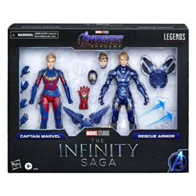 Figuras de Ação Hasbro Legends Infinity Captain Marvel Casual de Hasbro, Bonecos e figuras de ação - Ref: S7823778, Preço: 65...