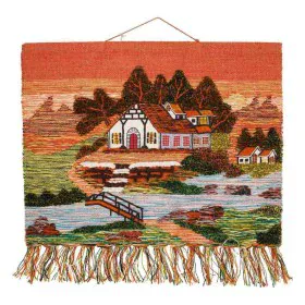 Tapete Alexandra House Living Multicolor Juta 100 x 80 cm rural de Alexandra House Living, Tapetes - Ref: D1629973, Preço: 53...