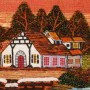 Tapestry Alexandra House Living Multicolour Jute 100 x 80 cm rural by Alexandra House Living, Tapestries - Ref: D1629973, Pri...