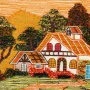 Arazzo Alexandra House Living Juta 100 x 80 cm rural di Alexandra House Living, Arazzi e tappezzeria - Rif: D1629975, Prezzo:...