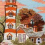 Tapestry Alexandra House Living Multicolour Jute 80 x 100 cm rural by Alexandra House Living, Tapestries - Ref: D1629978, Pri...