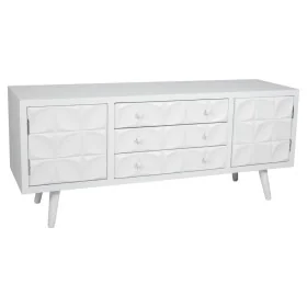 Cassettiera multiuso Alexandra House Living Bianco Legno di abete Legno MDF 43 x 58 x 136 cm di Alexandra House Living, Comò ...