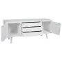 Multipurpose Chest of Drawers Alexandra House Living White Fir wood MDF Wood 43 x 58 x 136 cm by Alexandra House Living, Ches...