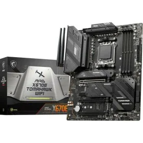 Motherboard MSI MAG X670E TOMAHAWK WIFI AMD AMD X670 AMD AM5 by MSI, Base plates - Ref: S7824625, Price: 380,32 €, Discount: %