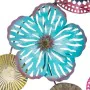 Decoración de Pared Alexandra House Living Multicolor Metal Flores 8 x 132 x 112 cm de Alexandra House Living, Esculturas - R...