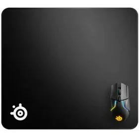 Tapis de Souris SteelSeries QcK Edge Large Jeux Noir 40 x 45 cm de SteelSeries, Accessoires pour claviers et souris - Réf : S...