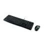 clavier et souris Logitech Desktop MK120 USB Noir Italien de Logitech, Ensembles Clavier et Souris - Réf : S7825560, Prix : 3...