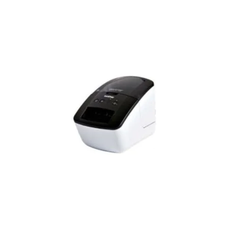 Imprimante pour Etiquettes Brother QL-700 Blanc Noir/Blanc de Brother, Imprimantes d'étiquettes thermiques de bureau - Réf : ...