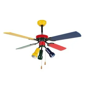 Ceiling Fan with Light Orbegozo CC09105C Multicolour 60 W by Orbegozo, Ceiling Fans - Ref: S7825663, Price: 84,14 €, Discount: %