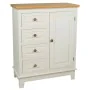 Credenza Alexandra House Living Bianco Naturale Legno di pino Legno MDF 32 x 84 x 66 cm di Alexandra House Living, Credenze e...