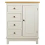 Credenza Alexandra House Living Bianco Naturale Legno di pino Legno MDF 32 x 84 x 66 cm di Alexandra House Living, Credenze e...