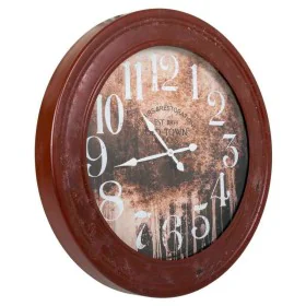 Orologio da Parete Alexandra House Living Rosso Legno di abete Legno MDF 80 x 8 x 80 cm di Alexandra House Living, Orologi da...