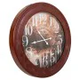 Reloj de Pared Alexandra House Living Rojo Madera de abeto Madera MDF 80 x 8 x 80 cm de Alexandra House Living, Relojes de pa...