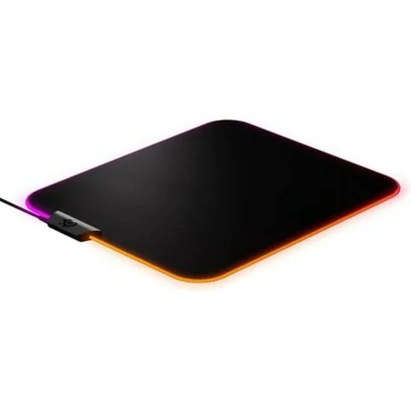 Gaming Mouse Mat SteelSeries QcK Prism Cloth RGB Gaming Black Multicolour by SteelSeries, Keyboard and mouse accessories - Re...