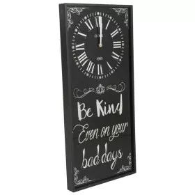 Horloge Murale Alexandra House Living Noir verre Fer Bois MDF 76 x 3 x 36 cm de Alexandra House Living, Pendules murales - Ré...