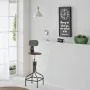 Reloj de Pared Alexandra House Living Negro Vidrio Hierro Madera MDF 76 x 3 x 36 cm de Alexandra House Living, Relojes de par...