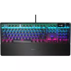 Tastatur SteelSeries Apex 5 Qwerty Spanisch Schwarz von SteelSeries, Tastaturen - Ref: S7827072, Preis: 163,37 €, Rabatt: %